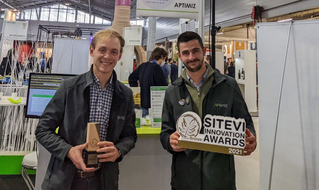 SITEVI Innovation Awards: Aptimiz médaillée !